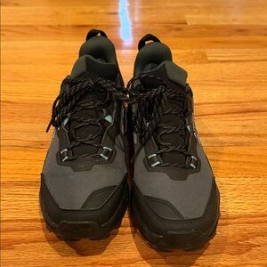 Adidas Black and Gray Hiking Shoes